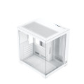 Vỏ Case Xigmatek AQUA MS Arctic (White) - EN90069 (m-ATX, No Fan, Max 7 Fan, Rad 240)