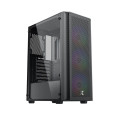 Vỏ Case Xigmatek STAR 3F Black - EN90649 (ATX, Sẵn 3 fan RGB, Max 8 fan)