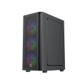 Vỏ Case Xigmatek STAR 3F Black - EN90649 (ATX, Sẵn 3 fan RGB, Max 8 fan)