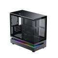 Vỏ Case Xigmatek WIND M Black - EN90359 (m-ATX, No Fan, Max 9 Fan, Rad 360)