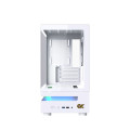 Vỏ Case Xigmatek WIND M Arctic (White) - EN90366 (m-ATX, No Fan, Max 9 Fan, Rad 360)