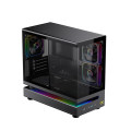 Vỏ Case Xigmatek WIND M 3AF Black - EN90335 (m-ATX, Sẵn 3 Fan ARGB, Max 9 Fan, Rad 360)