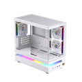 Vỏ Case Xigmatek WIND M 3AF Arctic (White) - EN90342 (m-ATX, Sẵn 3 Fan ARGB, Max 9 Fan, Rad 360)