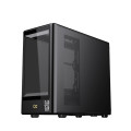 Vỏ Case Xigmatek MOON ML DGT Black - EN49699 (m-ATX, Kính cong, No Fan, Max 9 Fan, Rad 360)