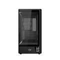 Vỏ Case Xigmatek MOON ML DGT Black - EN49699 (m-ATX, Kính cong, No Fan, Max 9 Fan, Rad 360)