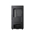 Vỏ Case Xigmatek MOON ML DGT 3AF Black - EN19856 (m-ATX, Kính cong, Sẵn 3 Fan ARGB, Max 9 Fan, Rad 360)