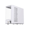 Vỏ Case Xigmatek MOON ML DGT 3AF Arctic (White) - EN19863 (m-ATX, Kính cong, Sẵn 3 Fan ARGB, Max 9 Fan, Rad 360)