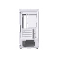 Vỏ Case Xigmatek MOON ML DGT 3AF Arctic (White) - EN19863 (m-ATX, Kính cong, Sẵn 3 Fan ARGB, Max 9 Fan, Rad 360)