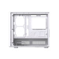 Vỏ Case Xigmatek MOON ML DGT 3AF Arctic (White) - EN19863 (m-ATX, Kính cong, Sẵn 3 Fan ARGB, Max 9 Fan, Rad 360)