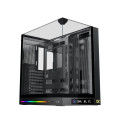 Vỏ Case Xigmatek OCEAN II DGT Black - EN90700 (E-ATX, 3 mặt cường lực, No Fan, Max 7 Fan, Rad 360)