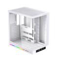Vỏ Case Xigmatek CLOUD DGT Arctic (White) - EN90755 (E-ATX, No Fan, Max 10 Fan, Rad 360)