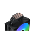 Tản Nhiệt Khí CPU Xigmatek AK4 DIGITAL Black - EN46056 (4 ống đồng, LED ARGB)