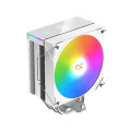 Tản Nhiệt Khí CPU Xigmatek AK4 DIGITAL Arctic (White) - EN46063 (4 ống đồng, LED ARGB)