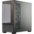 Vỏ Case CoolerMaster Elite 690 Wood Black (ATX, Sẵn 3 fan ARGB, Max 9 fan, Rad 360, USB-C 20Gbps)