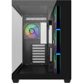 Vỏ Case Cooler Master Elite 681 Black (ATX, Sẵn 4 fan ARGB, Max 10 fan, Rad 360, USB-C 20Gbps)