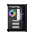 Vỏ Case Cooler Master Elite 600 Black 7 ARGB (ATX, Sẵn 7 fan ARGB, Max 10 fan, Rad 360, USB-C 20Gbps)
