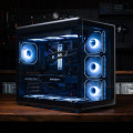 Vỏ Case Cooler Master Elite 600 Black 7 ARGB (ATX, Sẵn 7 fan ARGB, Max 10 fan, Rad 360, USB-C 20Gbps)