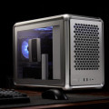 Vỏ Case Cooler Master MasterFrame 400 Mesh Silver (m-ATX, Sẵn 1 fan ARGB, Max 9 fan, Rad 360, USB-C 20Gbps)