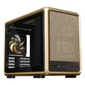 Vỏ Case Cooler Master MasterFrame 400 Mesh Gold Limited Edition (m-ATX, Sẵn 1 fan ARGB, Max 9 fan, Rad 360, USB-C 20Gbps)