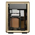 Vỏ Case Cooler Master MasterFrame 400 Mesh Gold Limited Edition (m-ATX, Sẵn 1 fan ARGB, Max 9 fan, Rad 360, USB-C 20Gbps)