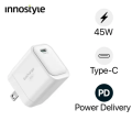 Củ Sạc Nhanh Innostyle Gocharge Cổng USB-C 45W IC45-C Màu Trắng