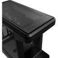 Vỏ Case Cooler Master MasterFrame 360 Stage LCD (ATX, 3 mặt cường lực, No Fan, Max 12 Fan, Rad 360, 15.6" LCD, USB-C 20Gbps, Kèm cáp Riser PCI-e 5.0)