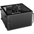 Vỏ Case Cooler Master QUBE 340 Black (m-ATX, Sẵn 1 fan, Max 6 fan, Rad 240, USB-C 20Gbps)
