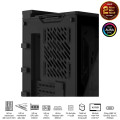 Vỏ Case Asus ROG Cronox GR801 Curve TG Screen Black (Full Tower, E-ATX, Kính cong, No Fan, Max 14 Fan, Rad 360, Màn LCD 9.2", USB-C 20Gbps)