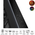 Vỏ Case Asus ROG Cronox GR801 Curve TG Screen Black (Full Tower, E-ATX, Kính cong, No Fan, Max 14 Fan, Rad 360, Màn LCD 9.2", USB-C 20Gbps)