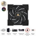 Bộ 3 Fan Case Asus ROG Eurux GR120 ARGB Black - Triple Pack