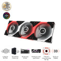 Bộ 3 Fan Case Asus ROG Eurux GR120 ARGB Black - Triple Pack