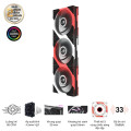 Bộ 3 Fan Case Asus ROG Eurux GR120 ARGB Black - Triple Pack
