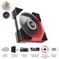 Bộ 3 Fan Case Asus ROG Eurux GR120 ARGB Black - Triple Pack