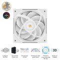 Bộ 3 Fan Case Asus ROG Eurux GR120 ARGB White Edition - Triple Pack