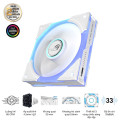 Bộ 3 Fan Case Asus ROG Eurux GR120 ARGB White Edition - Triple Pack