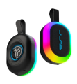 Loa Bluetooth JLab Pop Party Black (5W, Bluetooth 5.3, Pin 8h, IPX5, RGB)