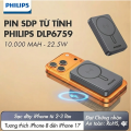 Pin Sạc Dự Phòng Từ Tính Philips DLP6759 10.000mAh 22.5W