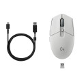 Chuột Gaming Không Dây Logitech G304 X SUPERLIGHT White (HERO 44K, Nhẹ 59g, 3 mode, Pin 130 giờ, LIGHTSYNC RGB)