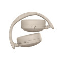 Tai Nghe Chụp Tai Không Dây SONY WH-CH730N Màu Be (Chống Ồn Chủ Động, Bluetooth 6.0, Thời Lượng Pin Lên Đến 75 Giờ)