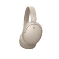 Tai Nghe Chụp Tai Không Dây SONY WH-CH730N Màu Be (Chống Ồn Chủ Động, Bluetooth 6.0, Thời Lượng Pin Lên Đến 75 Giờ)
