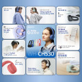 Tai Nghe Chụp Tai Không Dây SONY WH-CH530 Màu Xanh Cobalt (Bluetooth 6.0, Thời Lượng Pin Lên Đến 55 Giờ)