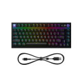 Bàn Phím Cơ Gaming Logitech G316 X 75 Black (USB-C, 8 kHz, Màn LED Dot-Matrix, Gasket mount, Hot-swap, Tactile switch, LIGHTSYNC RGB)