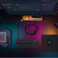 Bàn Phím Cơ Gaming Logitech G316 X 75 Black (USB-C, 8 kHz, Màn LED Dot-Matrix, Gasket mount, Hot-swap, Tactile switch, LIGHTSYNC RGB)