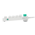 Bàn Phím Cơ Gaming Logitech G316 X 75 White (USB-C, 8 kHz, Màn LED Dot-Matrix, Gasket mount, Hot-swap, Tactile switch, LIGHTSYNC RGB)