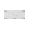 Bàn Phím Cơ Gaming Logitech G316 X 75 White (USB-C, 8 kHz, Màn LED Dot-Matrix, Gasket mount, Hot-swap, Tactile switch, LIGHTSYNC RGB)