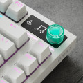 Bàn Phím Cơ Gaming Logitech G316 X 75 White (USB-C, 8 kHz, Màn LED Dot-Matrix, Gasket mount, Hot-swap, Tactile switch, LIGHTSYNC RGB)