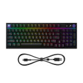 Bàn Phím Cơ Gaming Logitech G316 X 98 Black (USB-C, 8 kHz, Màn LED Dot-Matrix, Gasket mount, Hot-swap, Tactile switch, LIGHTSYNC RGB)