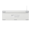 Bàn Phím Cơ Gaming Logitech G316 X 98 White (USB-C, 8 kHz, Màn LED Dot-Matrix, Gasket mount, Hot-swap, Tactile switch, LIGHTSYNC RGB)
