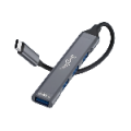 Bộ Chia USB-C to USB 3.0 4 PORT VegGieg V-K304 (3X USB 2.0+ 1 USB 3.0)