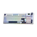 Bàn Phím Cơ Không Dây Aula S98 Pro Xanh Dương Trắng Tím Đậm - Star Vector Switch (3 mode, Gasket mount, Hotswap, Pin 5000mAh)